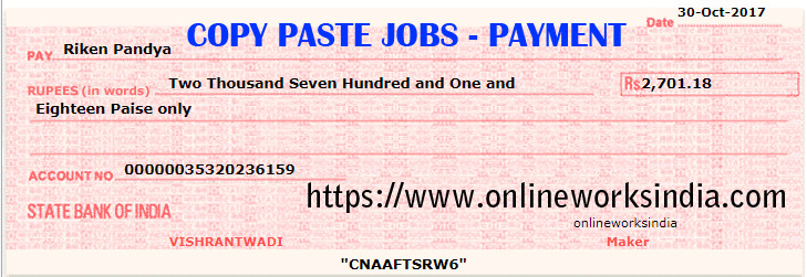 online jobs payments